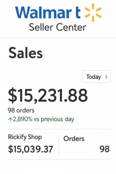 Walmart Sales Screenshot 1